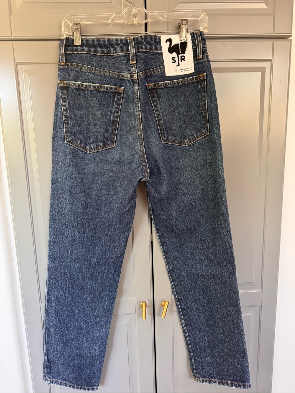 Sandrine Rose “the virgin label” jeans
Sz 27
Zip fly
100% cotton